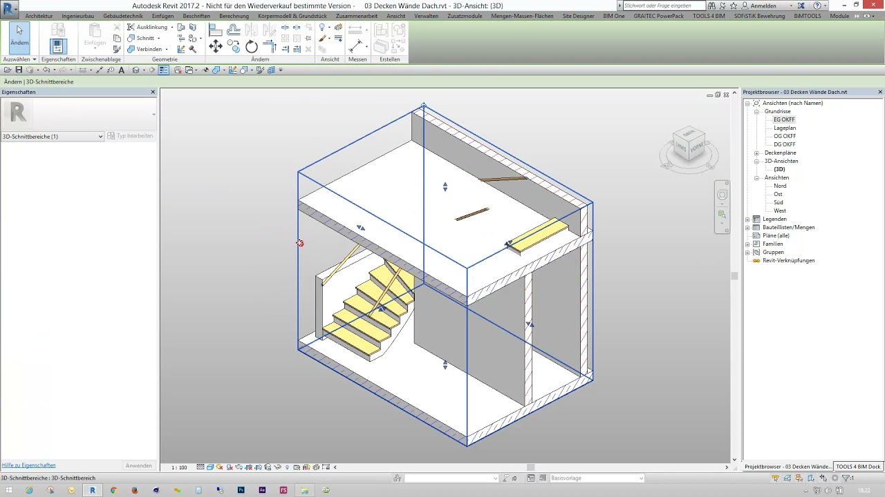 04   Treppe erstellen