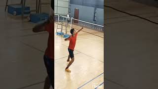 CROSS COURT DECEPTION FINISH🔥🔥 #shorts #shortvideo #badmintonlovers#badminton #trickshots