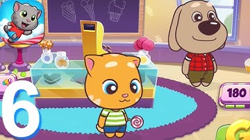 Talking Tom Candy Run New Huge Candy Store Update Walkthrough Part 6 Android iOS Gameplay