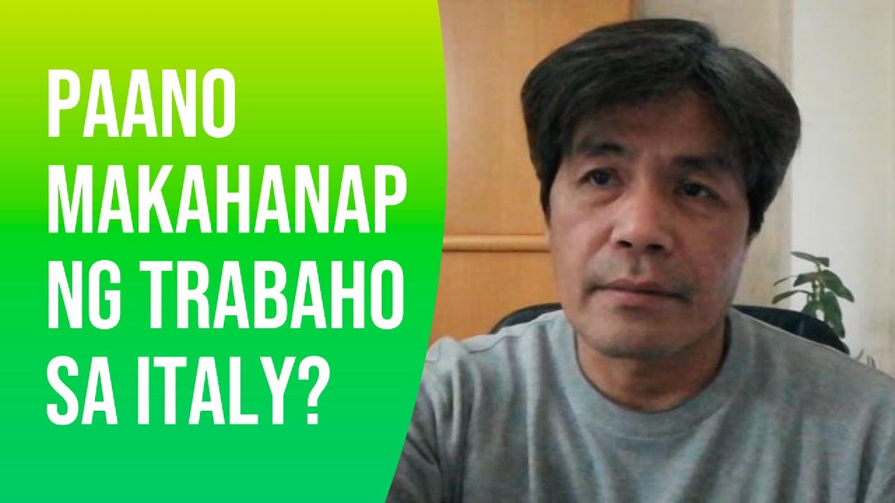 paano-makahanap-ng-trabaho-sa-italy-youtube