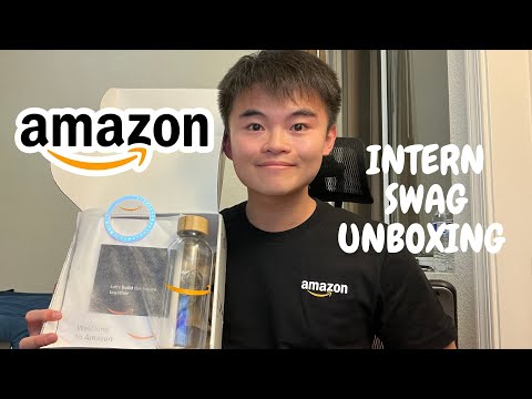 AMAZON INTERN SWAG UNBOXING 2022 Amazon Hardware Development Engineer Intern HDE