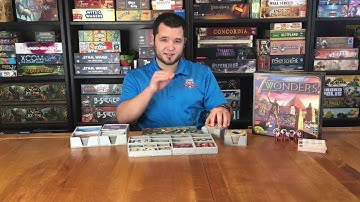 7 Wonders- Folded Space Insert Review