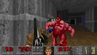 Doom The Classic Episode (2000) E2M4 UV Fast Speedrun 6:28 100% Kills 100% Secrets