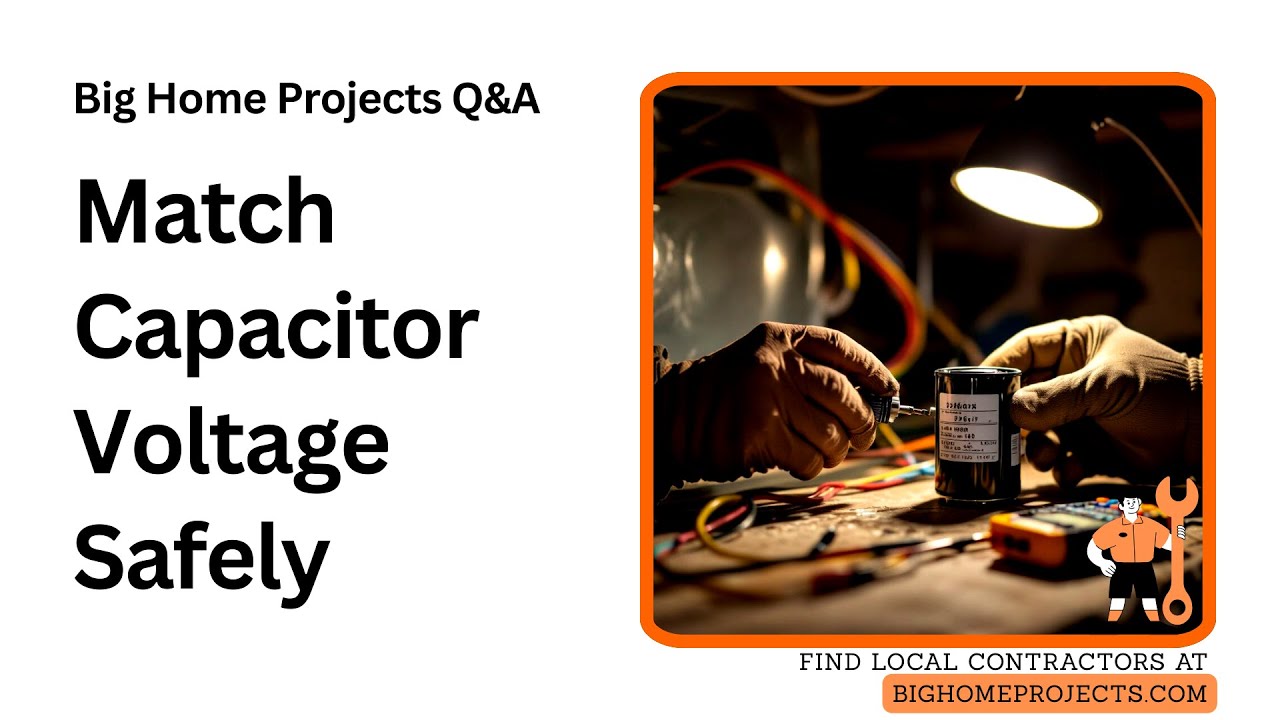 Microfarad Match Guide: Replace 440V or 370V Capacitor Safely