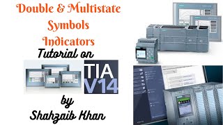 Siemens TIA Portal - PLC & HMI - Tutorial 30 Double & Multistate Symbols & Indicators S7 1200/1500