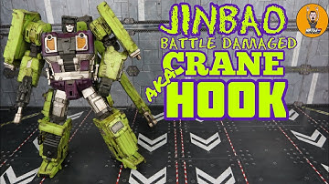 Jinbao KO Oversized Gravity Builder Devastator Battle Damaged Version not Hook review