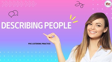 Learn English: Listening Practice - Describing People #POCConversational
