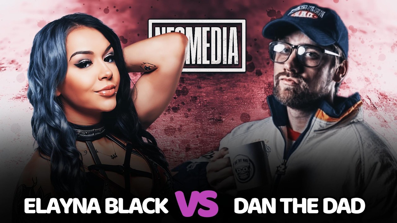 Elayna Black VS Dan the Dad #intergenderwrestling