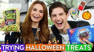 trying halloween candy w matpat