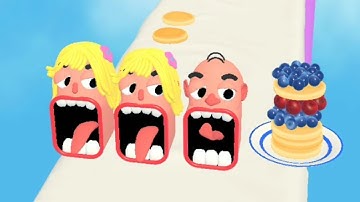 Pancake Run - All Levels (37-39) Gameplay Android,ios