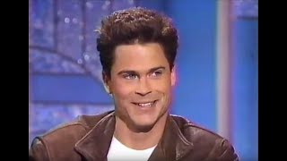 Rob Lowe on the Arsenio Hall Show (1990)