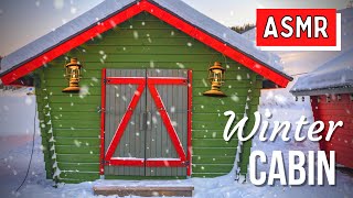 ❄️ Winter Cabin Ambience in Blizzard Snowstorm - Snow, Snowstorm &amp; Howling Wind