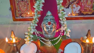 Sravanamasam Special Ammavari Puja Kalasam Decoration idea l Ammavari Puja Kalasam Decoration ideas