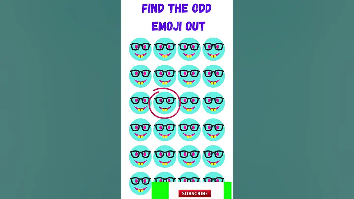 How Good Are Your Eyes #196 | Find The Odd Emoji Out | Brain Games | Spot The Difference Challenge