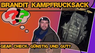 🎒 Brandit Kampfrucksack 65 Liter - Taugt er was 🎒