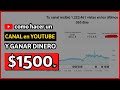 Como hacer un CANAL en YOUTUBE y GANAR DINERO 2021 (Negocio Rentable)