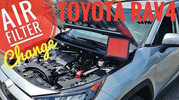 2019 - 2021 Toyota Rav4 Air Filter Replacement