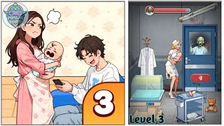 ブレインパズル3 クレイジーマインド レベル3: 赤ちゃんを泣かせないでください..!ゲームプレイソリューション screenshot 4