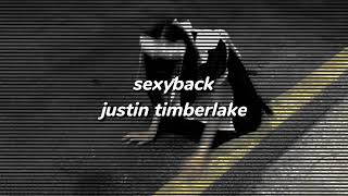Justin timberlake - sexyback | sped up + reverb Resimi