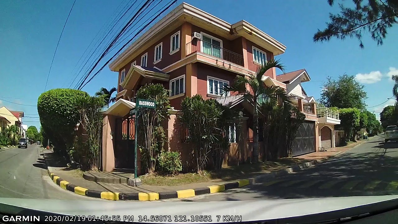 Driving Around Greenwoods Executive Village in Pasig and Cainta Using Garmin GDR E530 Dashcam