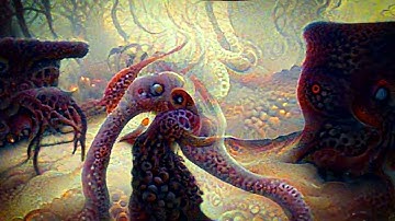 "Crawling" Ai evolved art