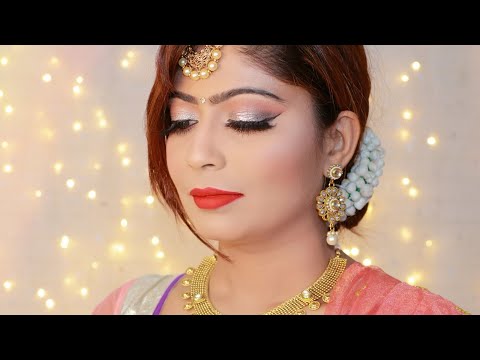 gold-indian-wedding-guest-makeup-tutorial-|-rinkal-soni