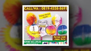 Kereeen Dan Unik, 0819 4558 8691, Kipas Kertas Bulat, Kipas Kertas Jadul, Kipas Kertas Bunga