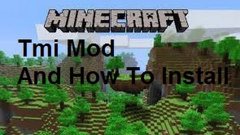 Minecraft How to Install Too Many Items Fast And Easy 1.6.1!