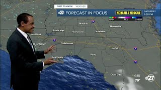 Friday evening First to Know forecast (09/30/2022)