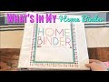 DIY HOME BINDER // HOW TO ORGANIZE YOUR LIFE // DIY PLANNER