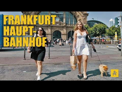 Frankfurt Walk in Hauptbahnhof | Frankfurt Central Station, Germany [4K60]