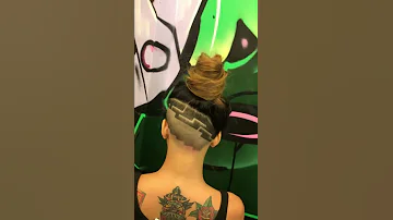 Tattoo Hair for cool girl | Liem Barber Shop's collection