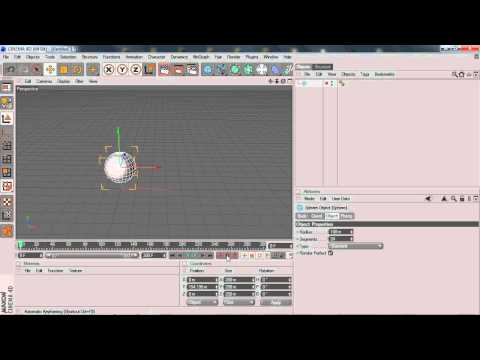 Cinema 4D Tutorial - Basic Keyframing