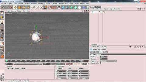 Cinema 4D Tutorial - Basic Keyframing