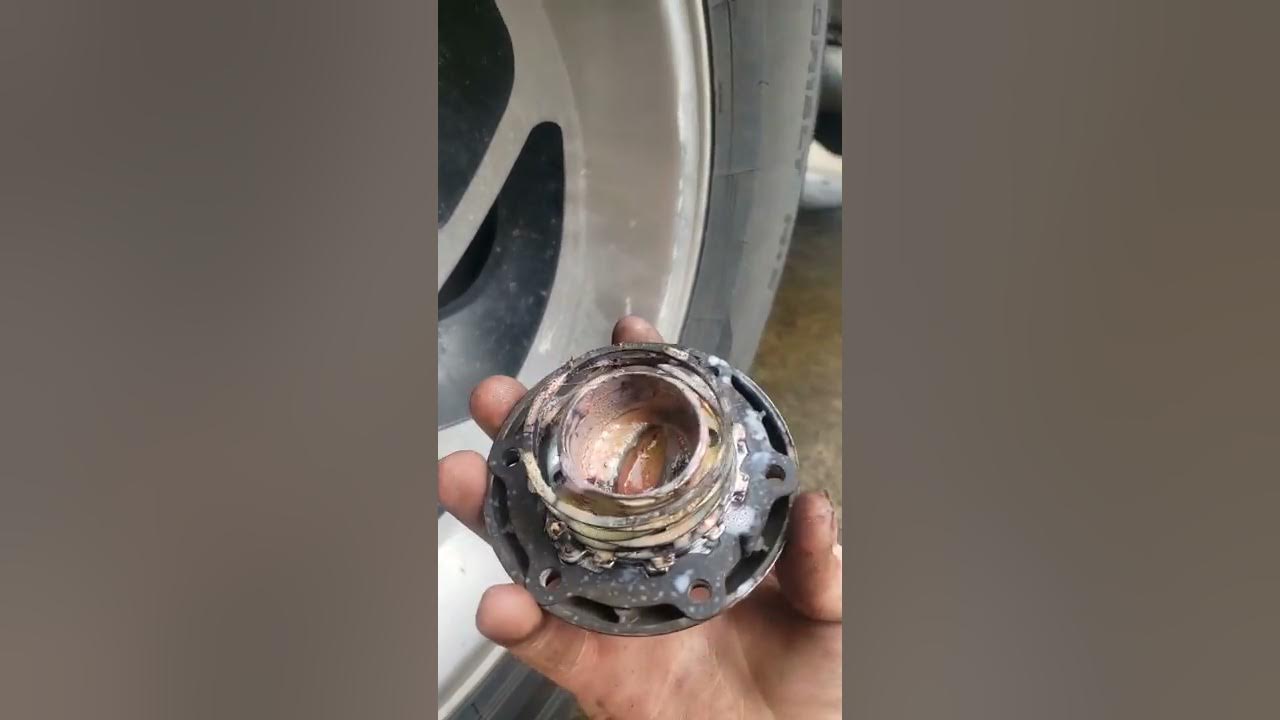How to install cv axle retaining clip + hub assembly - YouTube