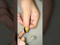 nailart using safety pin #nailart #nails #naildesign #shorts
