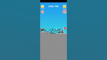 Draw Bridge 2k24 || Level 1726 || Impossible MISSION #shorts #automobile #drawbridge #gamer #games