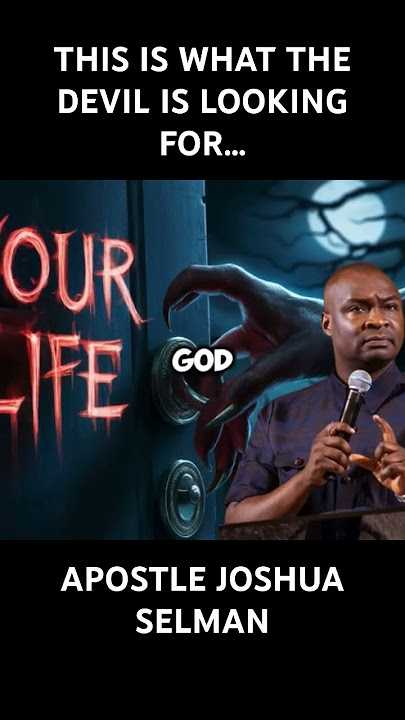 THIS IS WHAT SATAN IS LOOKING FOR / APOSTLE JOSHUA SELMAN #koinoniaglobal #shorts