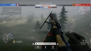 Battlefield 1 spectator mode recording a hacker with aimbot ESP(wallhack) part 2
