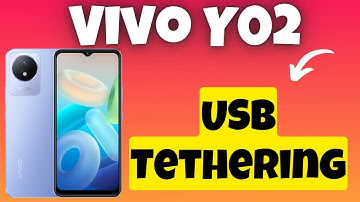 Vivo Y02 USB Tethering || How to setup USB tethering || Enable USB tethering