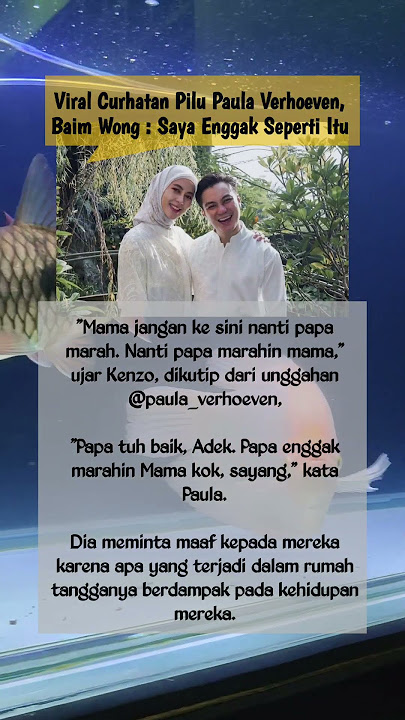 curhatan Paula atas anaknya Kenzo yang viral