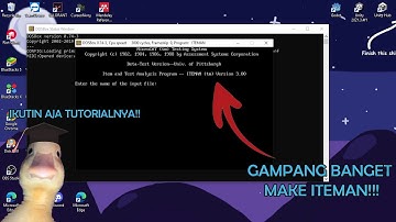 TUTORIAL cara instal & jalanin iteman di windows
