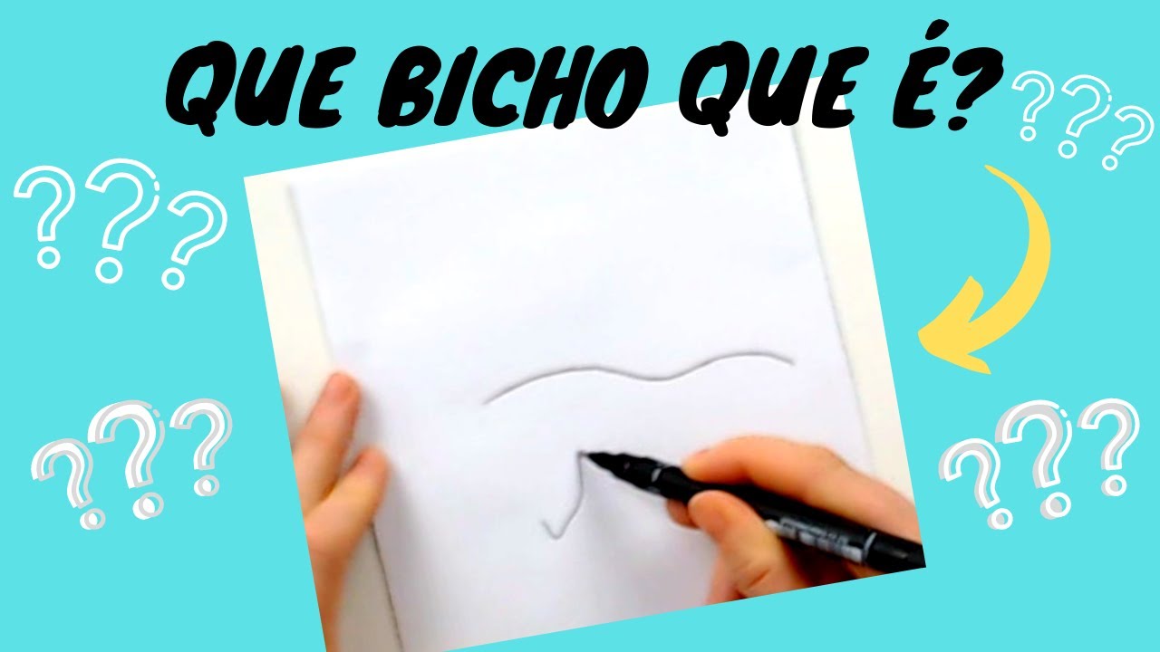 BRINCADEIRA DE ADIVINHAR O DESENHO (O QUE É O QUE É - QUAL É O DESENHO ...
