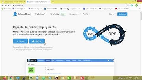 Octopus Deploy : Account Setup | SignUp for Free Cloud Instance | Video - 1