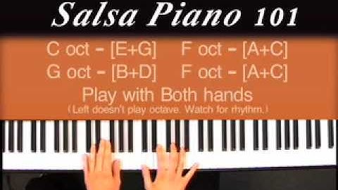 Salsa Piano 101 - Take Your Salsa Paying To The Next Level!