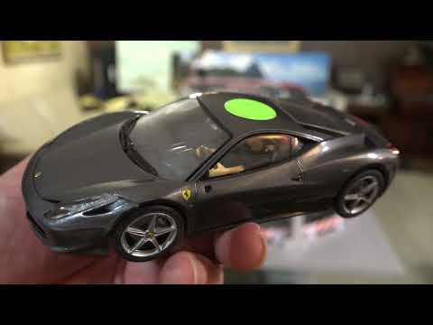 Grey Ferrari 458