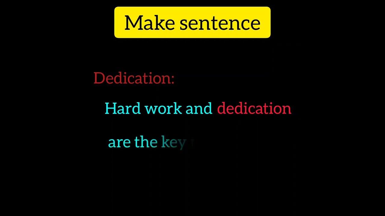make-sentence-dedication-youtube