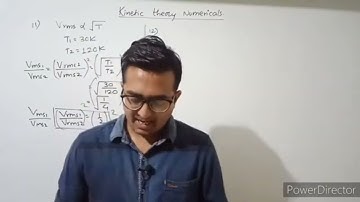 Kinetic Theory of Gases and Radiation Exercise Numericals| One Shot| Class 12 Maharashtra Board