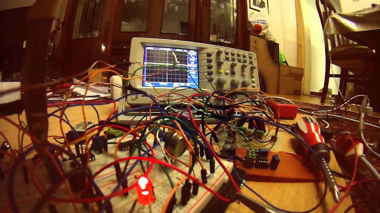 Half wave controlled rectifier using SCR ( Thyristor) - YouTube
