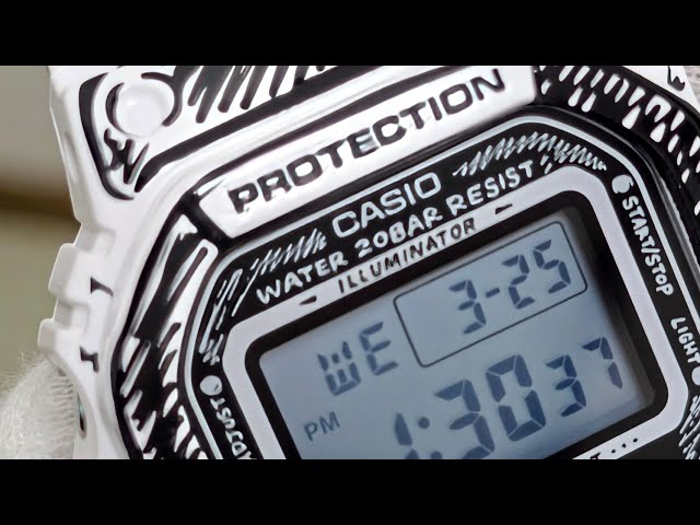 G【DW-5600JV-7JR】SHOCK - YouTube